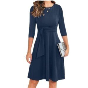 NWT Fenjar Navy Dress